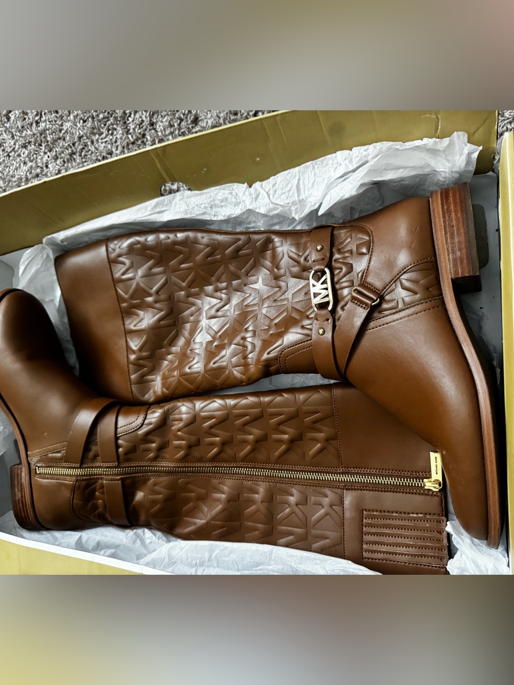 Michael Kors Kincaid Riding Boots NWB